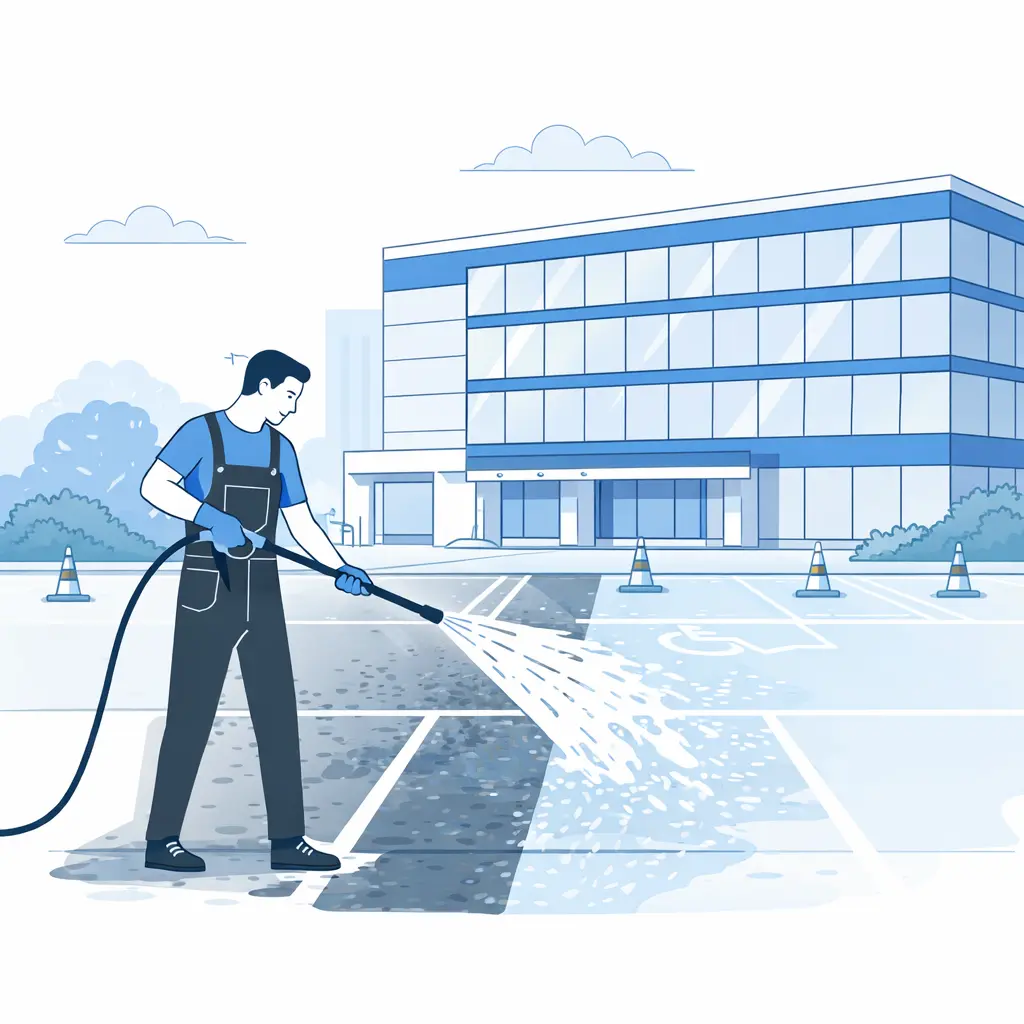 Nettoyage haute pression bâtiment