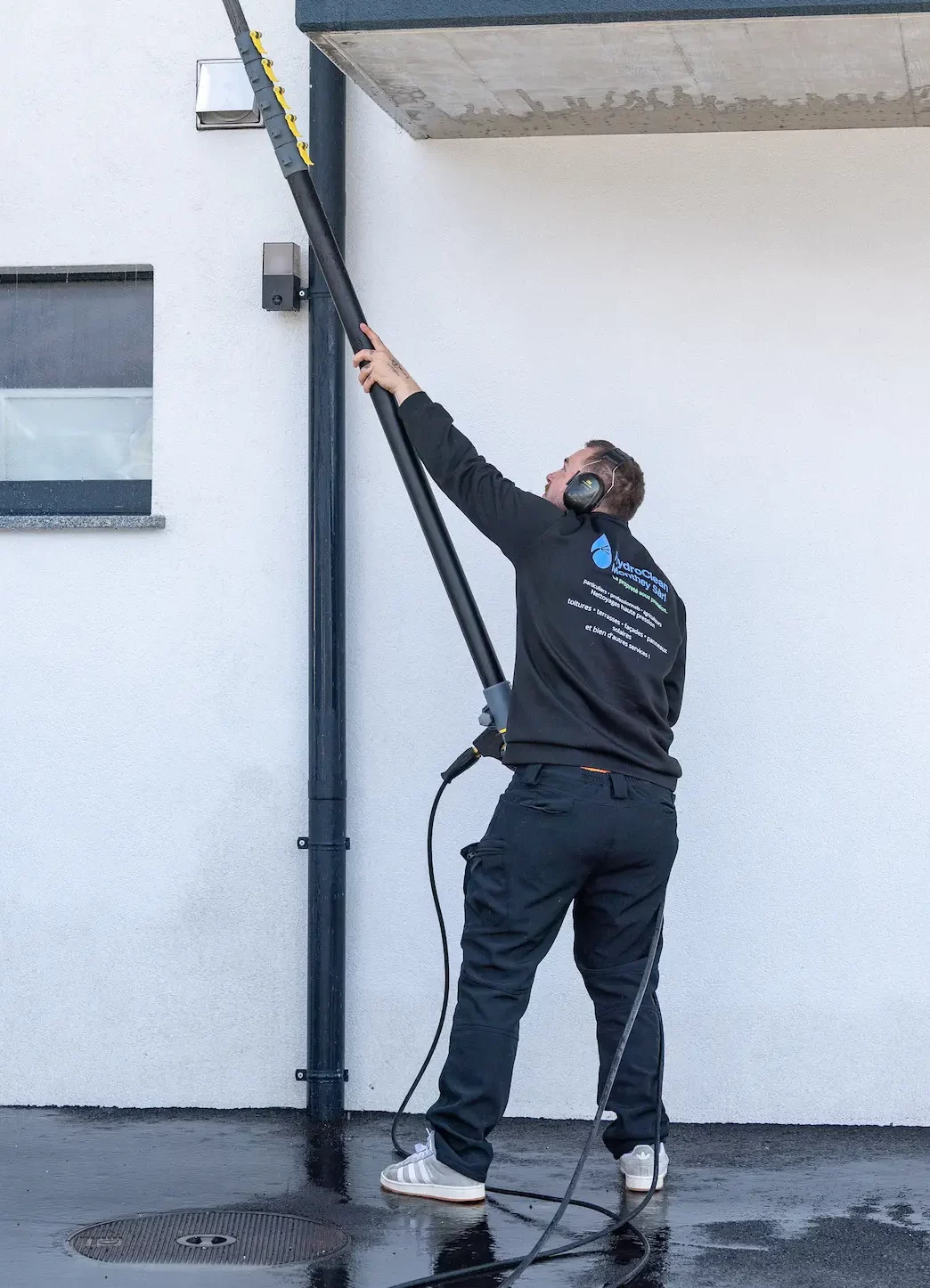 Intervention de nettoyage haute pression pour particuliers à Monthey